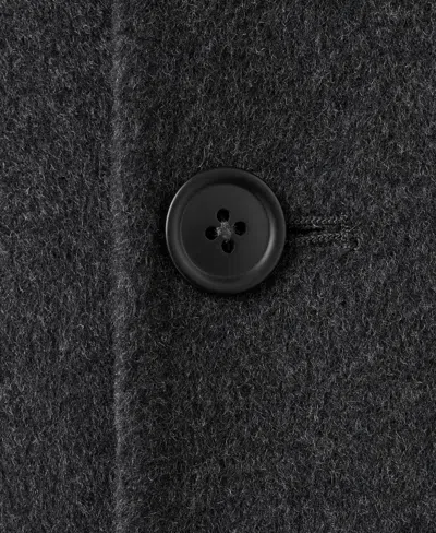 Mango Men's Handmade Wool Hood Coat In Black