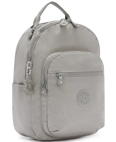 Kipling Seoul Small Backpack In Gray