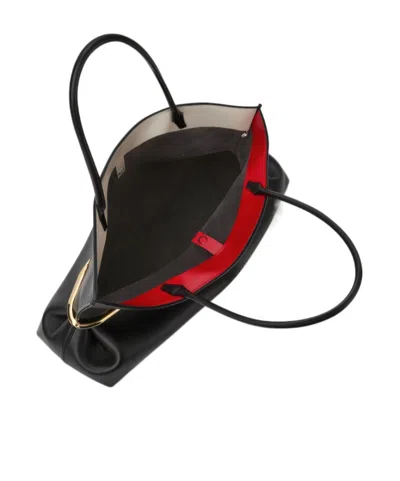 Givenchy Pinch Squeezed Horizontal Tote Bag In Nappa Leather In Black