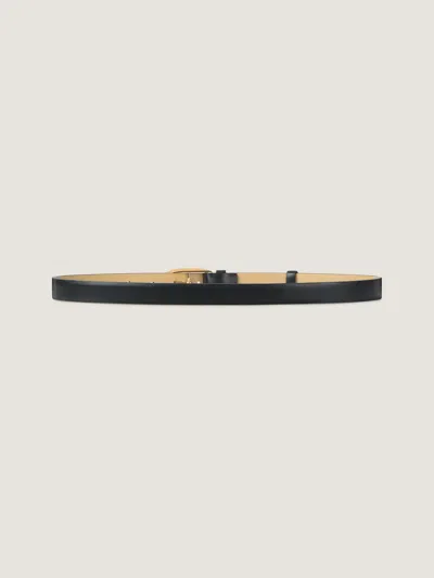 Givenchy Buckle Belt In Black