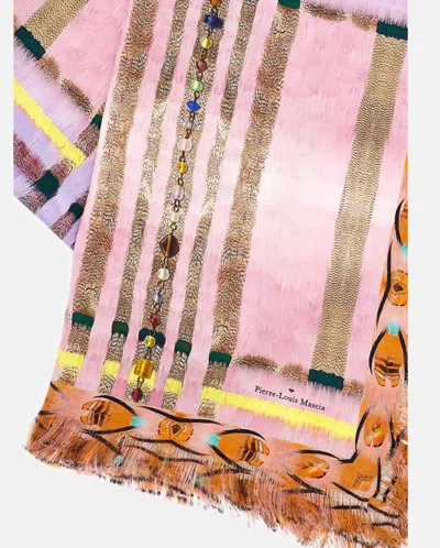 Pierre-louis Mascia Silk Scarf In Multi