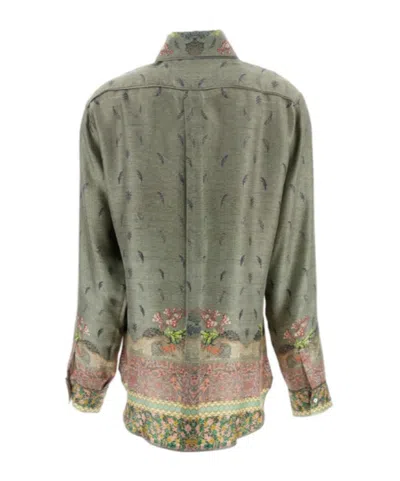 Pierre-louis Mascia Long-sleeved Shirt In Multi