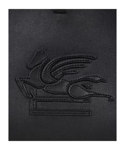 Etro Fendi Beauty Case Ff Jacquard Small In Black