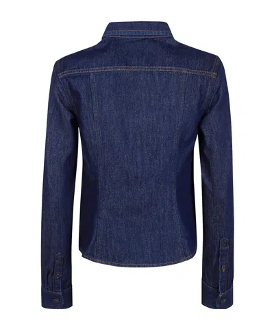 Dries Van Noten "cellie" Denim Shirt Clothing In Blue