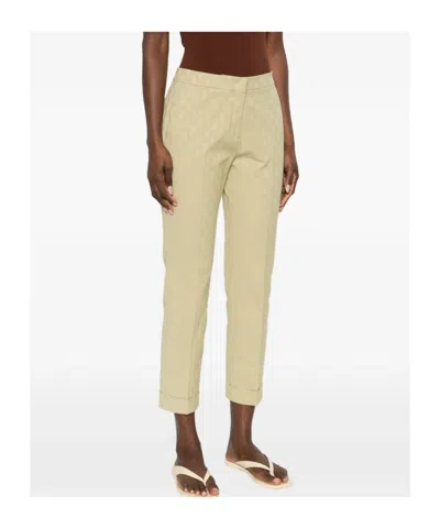 Etro Patterned Trousers In Neutral