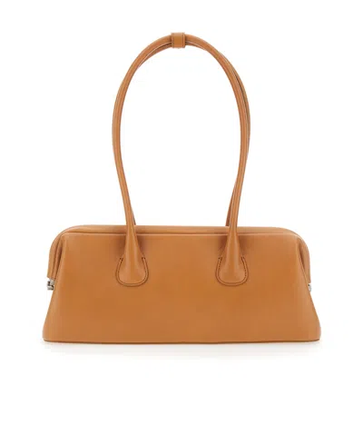 Osoi Top Handle Shoulder Bag In Brown