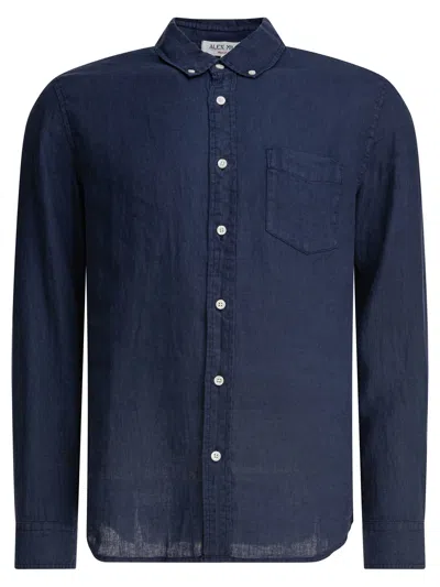 Alex Mill Mill Linen Button-down Shirt In Blue