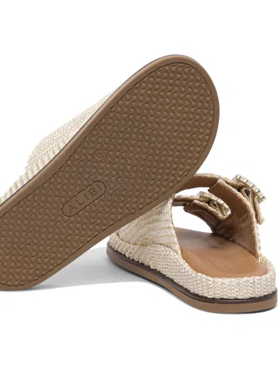 Alibi Sandals In Neutral