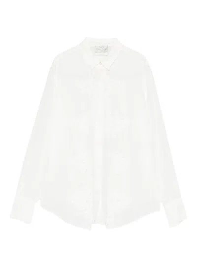 Forte Forte Embroidered Shirt In White