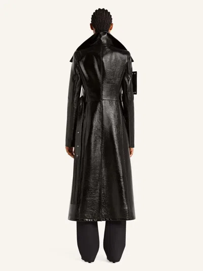 Courrèges Courregès Coat In Black