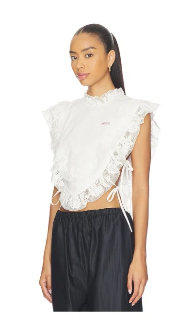 Sea Abelene Side Tie Tank Top In White