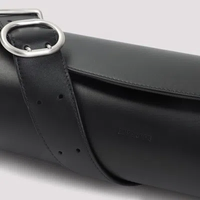 Jil Sander Sm Cannolo Shoulder Bag In Black