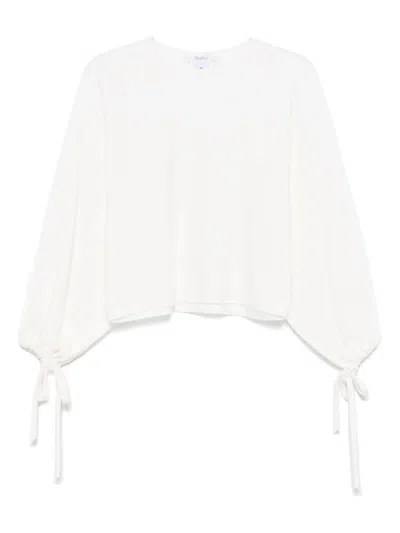 Max Mara Wool Sweaters In White