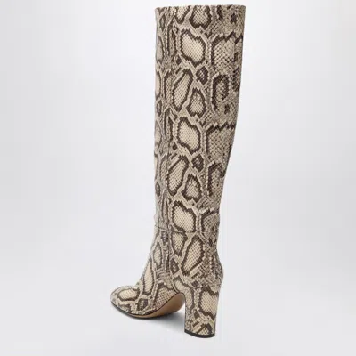 Paris Texas Lavinia Boots In Python-printed Leather