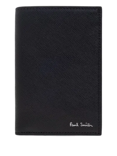 Paul Smith Leather Wallet In Red