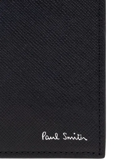 Paul Smith Leather Wallet In Red