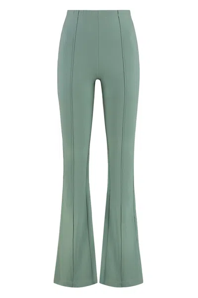 Sablyn Bailey Flared Trousers In Green