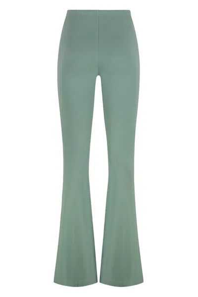 Sablyn Bailey Flared Trousers In Green