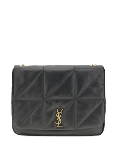 Saint Laurent Jamie 4.3 Logo Plaque Shoulder Bag In Black