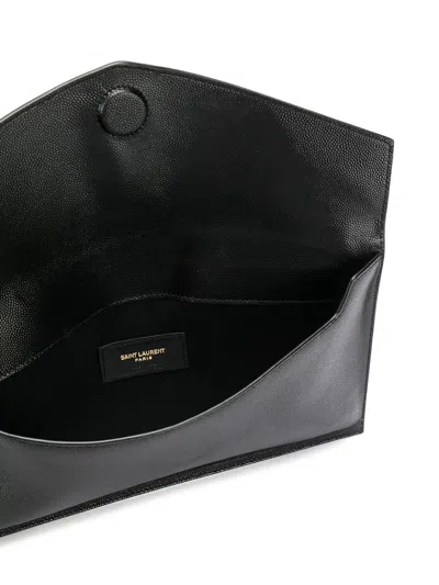 Saint Laurent Pouch Uptown In Black