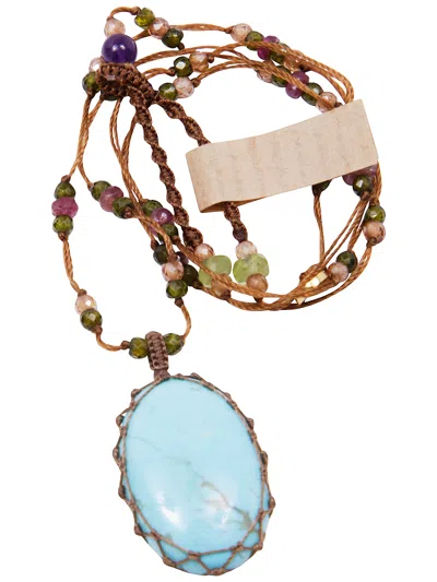 Sharing Tibetan Pendant Necklace In Multi