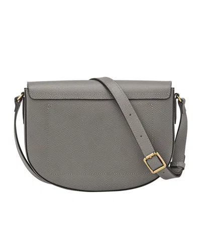 Longchamp Epure Leather Crossbody In Gray