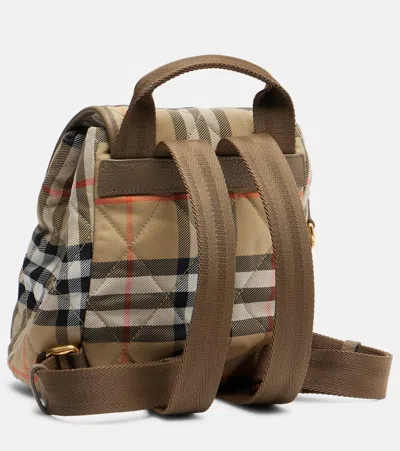 Burberry Check Backpack