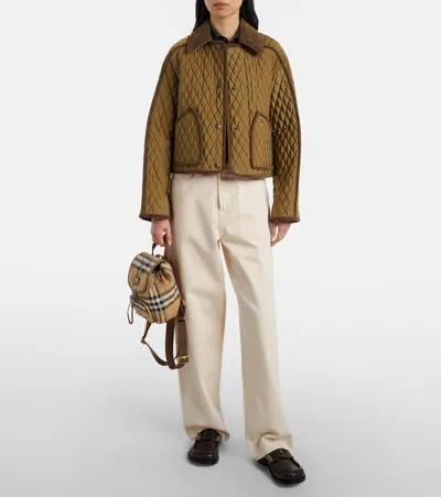 Burberry Check Backpack