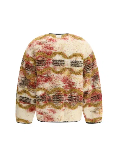 Isabel Marant Étoile Multicolor Polyester Coat In Neutral