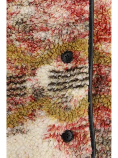 Isabel Marant Étoile Multicolor Polyester Coat In Neutral