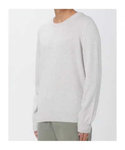 Brunello Cucinelli Crewneck Knitted Jumper In White