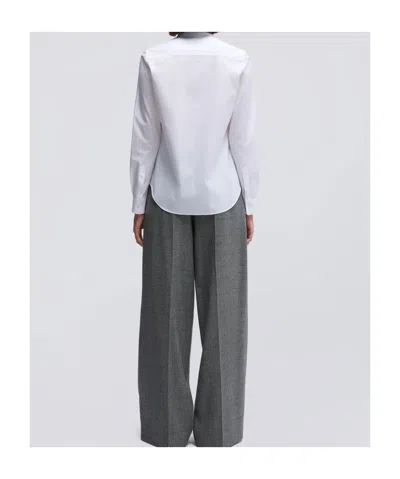 Aspesi Camicia In Popeline Di Cotone In White