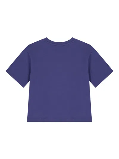 Abercrombie Fitch Logo-print T-shirt In Blue