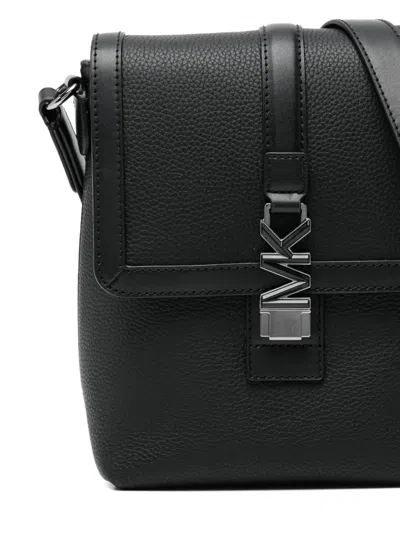 Michael Kors Logo-lock Leather Messenger Bag In Pattern