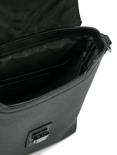 Michael Kors Logo-lock Leather Messenger Bag In Pattern