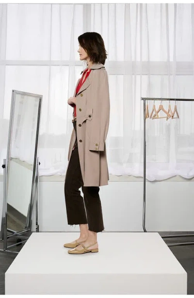 Franco Sarto Destin Slingback Flat In Brown