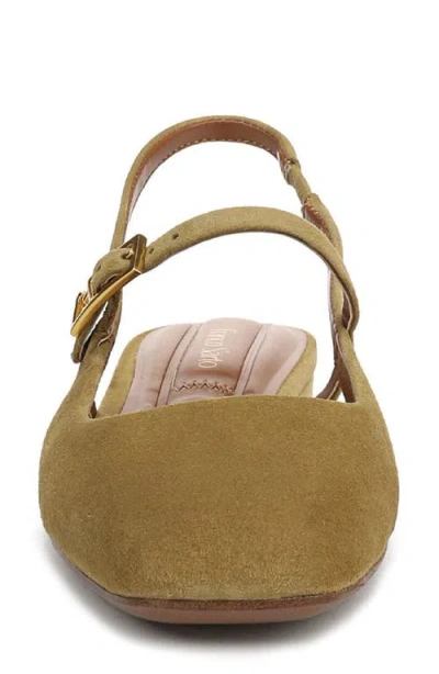 Franco Sarto Destin Slingback Flat In Green
