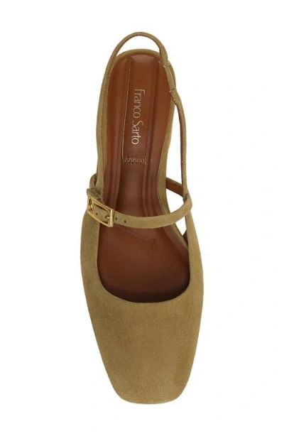 Franco Sarto Destin Slingback Flat In Green