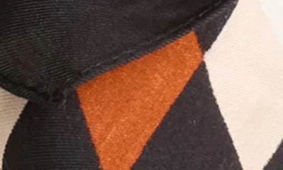 Bcbg Diamond Geo Scarf In Brown