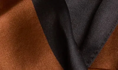 Bcbg Print Linear Wrap Scarf In Brown