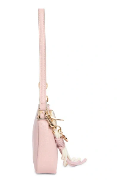 Nanette Lepore Margeaux Faux Leather Clutch In Pink