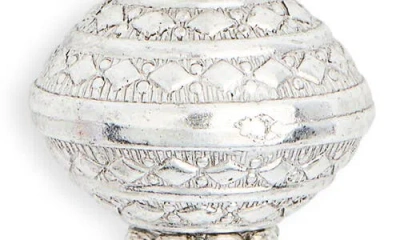 Karine Sultan Long Pendant Y-drop Necklace In Silver