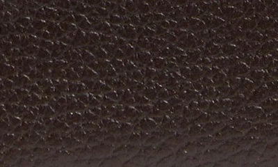 Johnston & Murphy Pebbled Leather Card Case In Brown