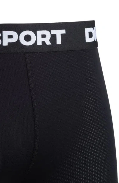 Dkny Pack Of 4 Assorted Trunks In Black