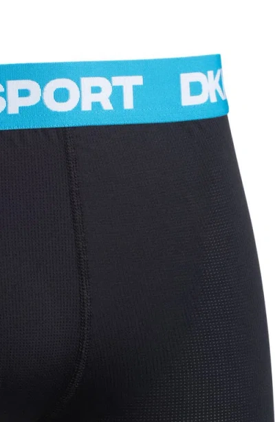 Dkny Pack Of 4 Assorted Trunks In Black