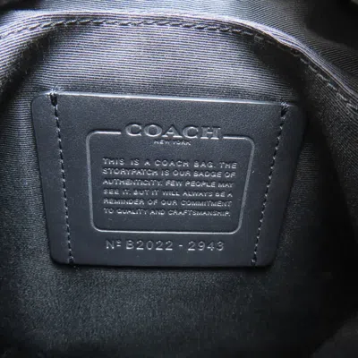 Pre-owned Coach Black Leather Sling Bag ()