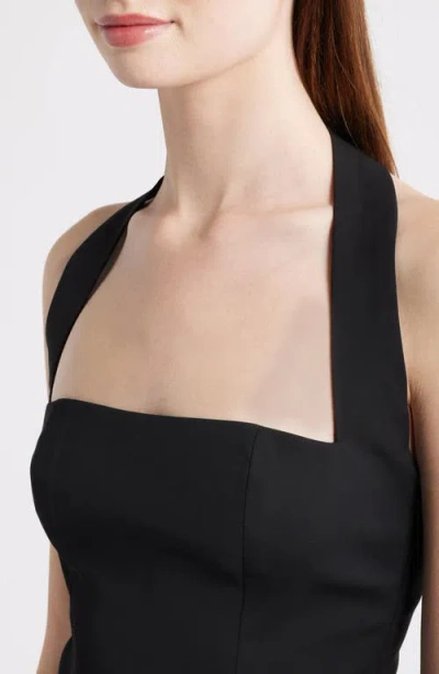 Odd Muse The Ultimate Muse Halter Top In Black