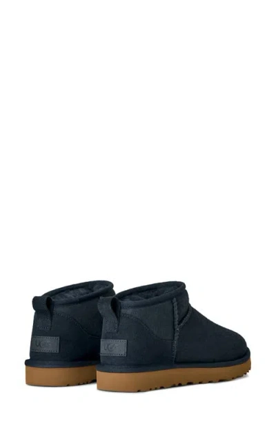Ugg Stivaletto Donna Classic Ultra Mini Dark Indigo In Blue