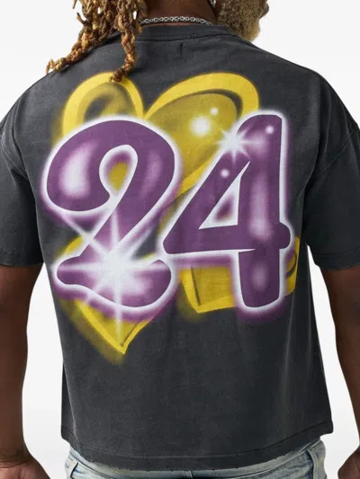 Duaa Forever Graphic T-shirt In Gray