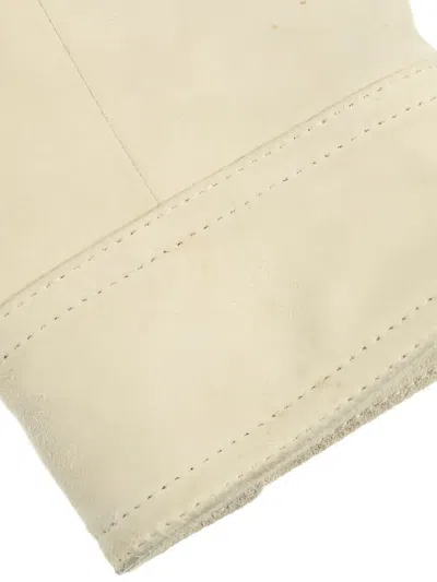 Pre-owned Dior 绒面皮夹克 In Neutral